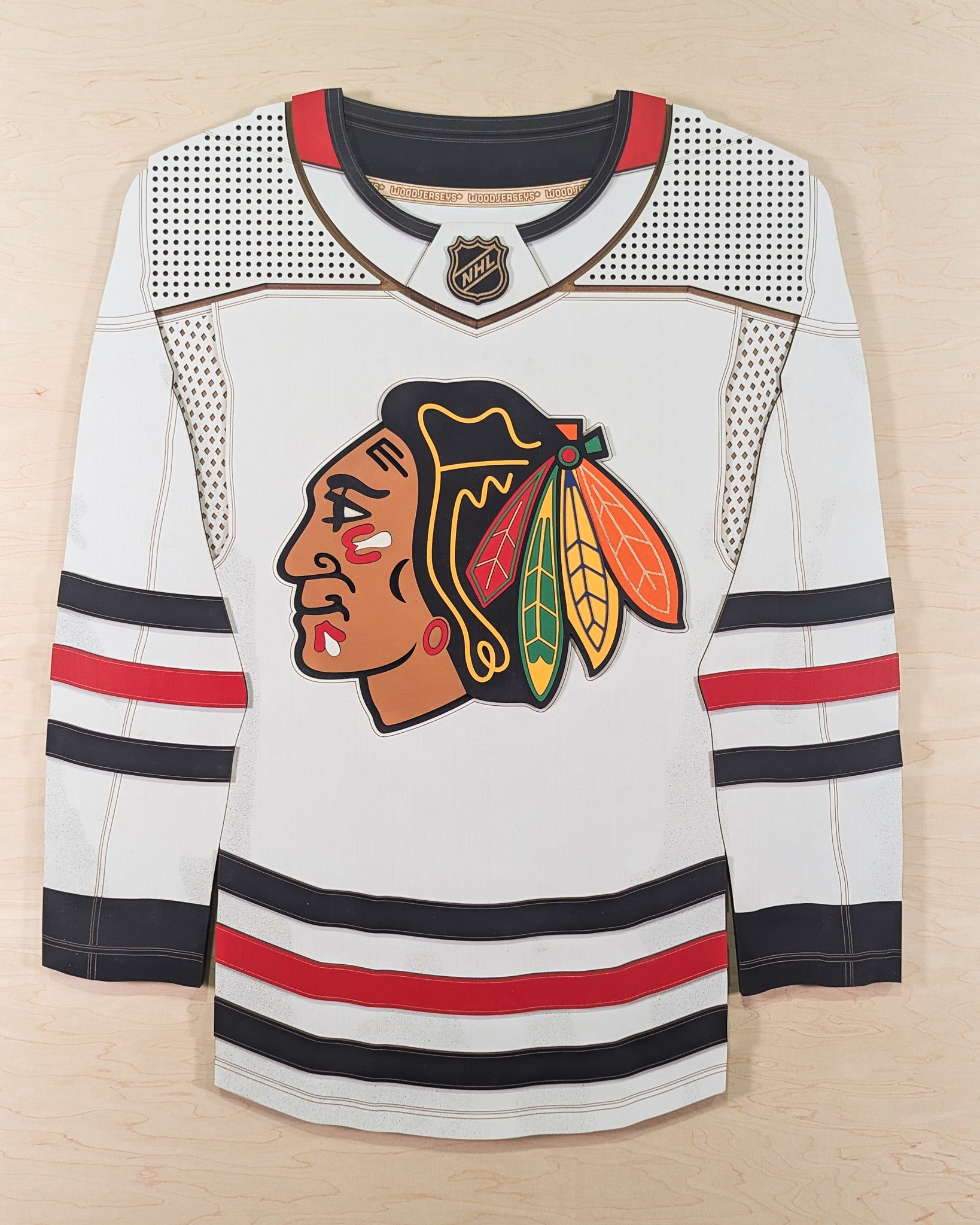 NHL Chicago Blackhawks Boys' Long Sleeve T-Shirt - S