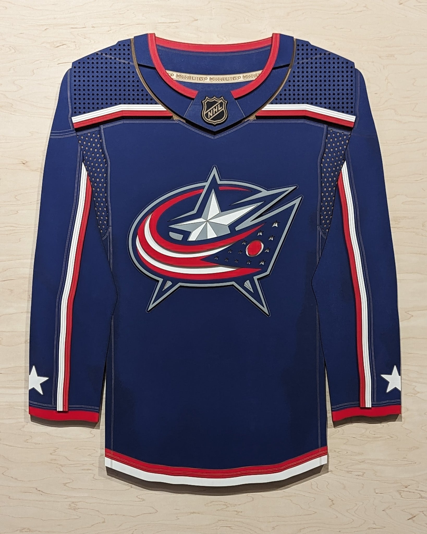Blue jackets home jersey shop