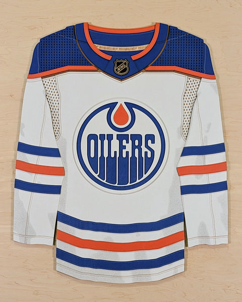 Edmonton Oilers Away WoodJersey – WoodJerseys