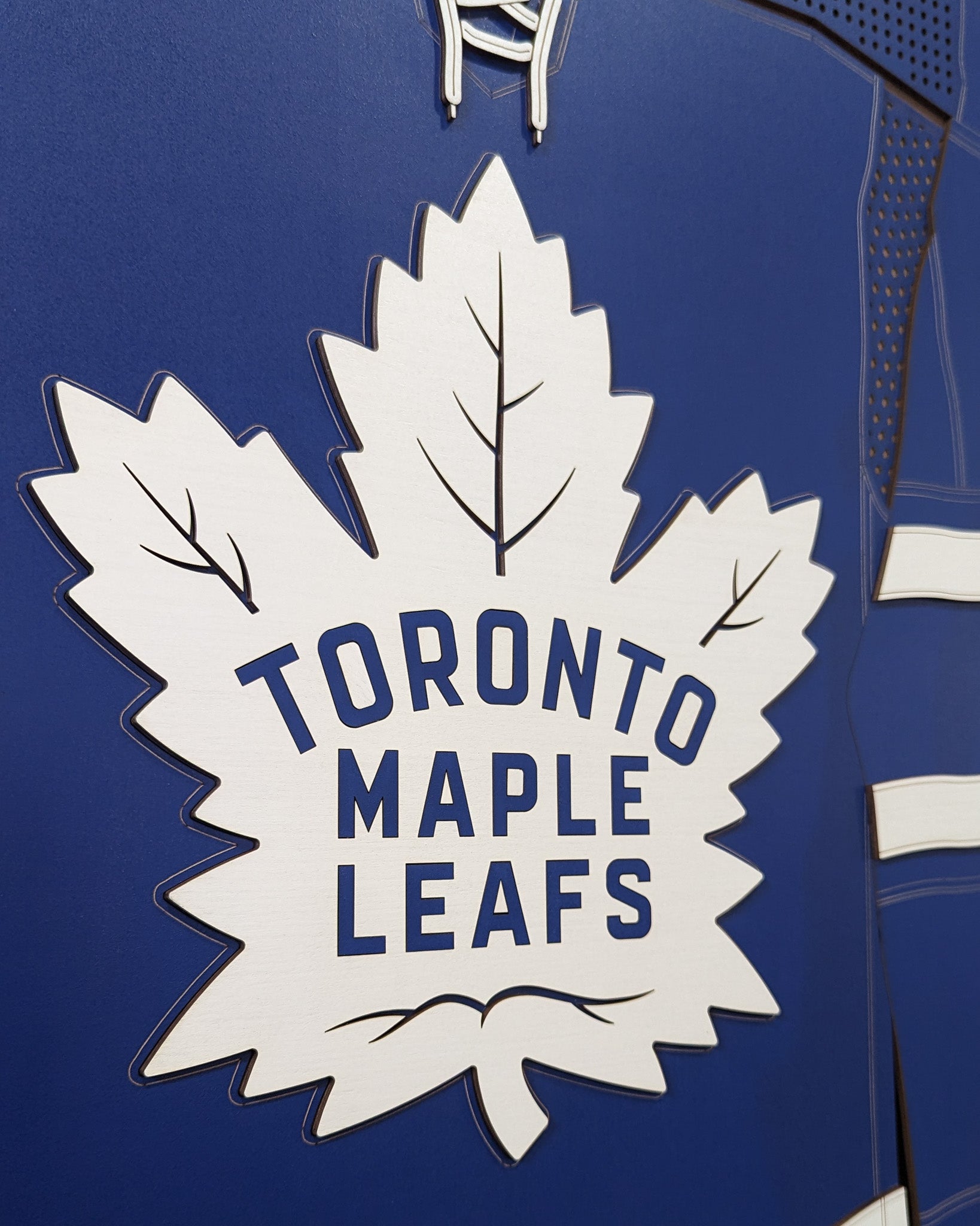 Toronto Maple Leafs Home WoodJersey