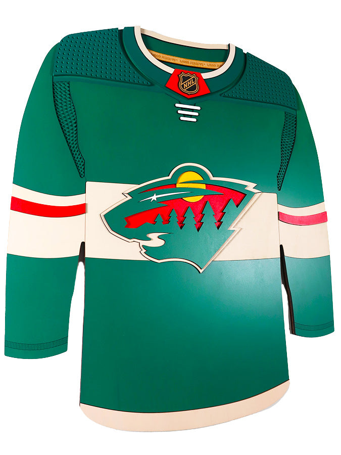 MINNESOTA WILD HOME WoodJerseys