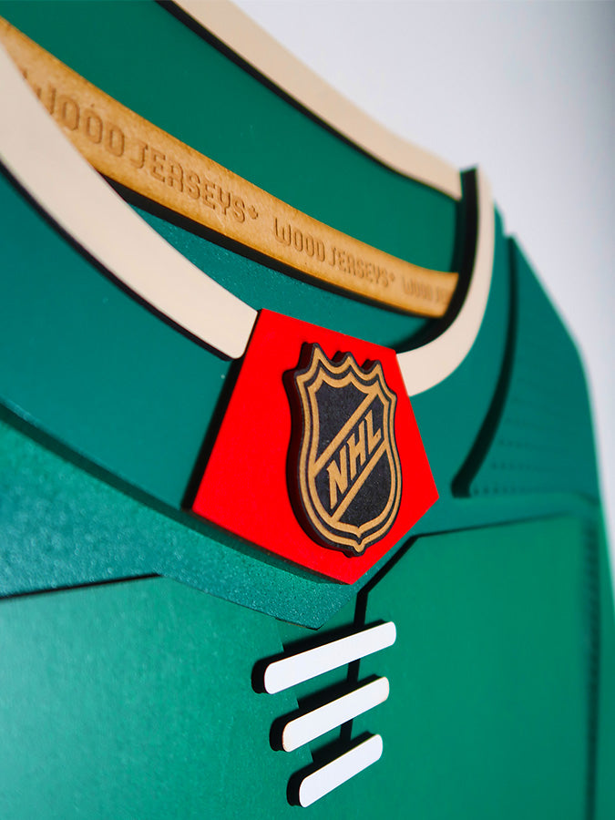 MINNESOTA WILD HOME WoodJerseys