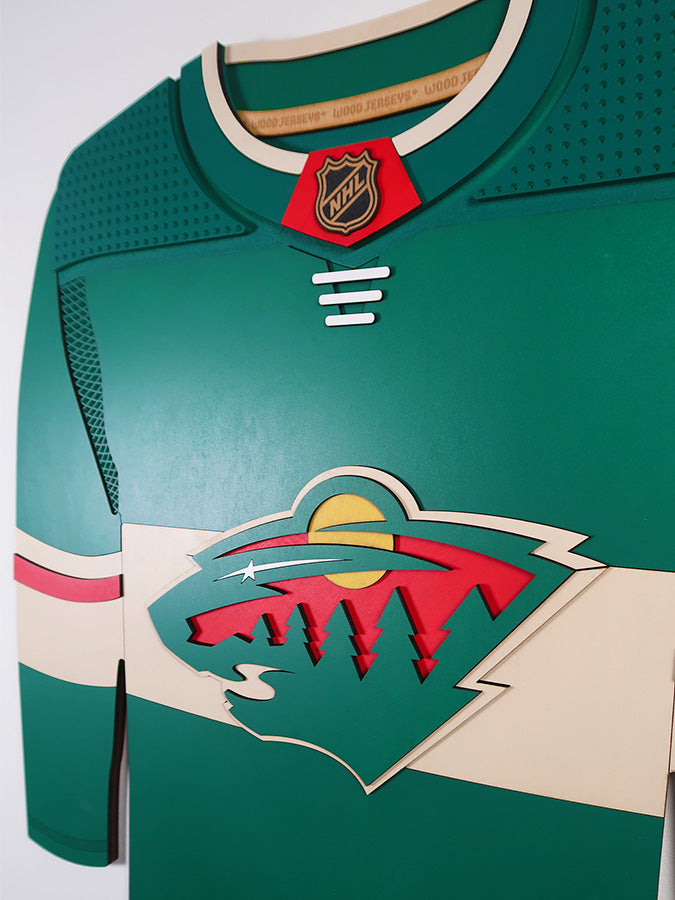 MINNESOTA WILD HOME WoodJerseys